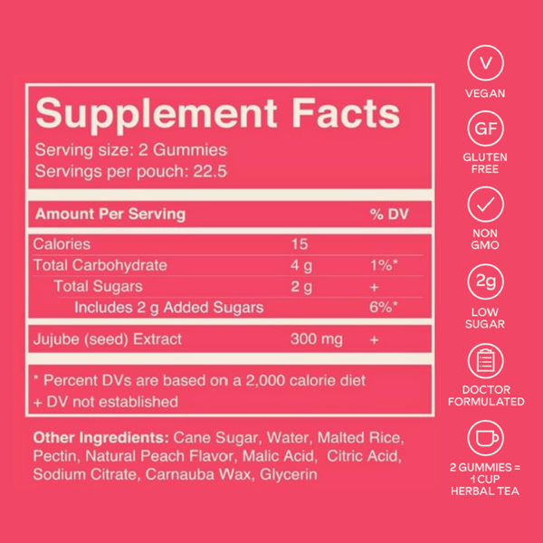 Jujube Seed Gummies - Reprise Health