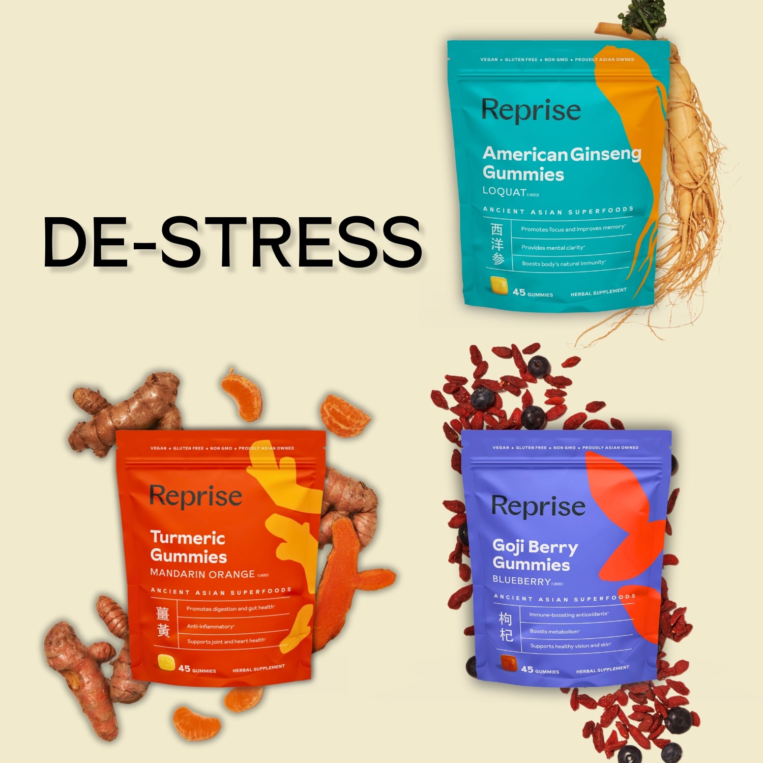 Reprise Health Traditional Chinese Herbs In Fruity Gummies reprise-health-traditional-chinese-herbs-in-fruity-gummies