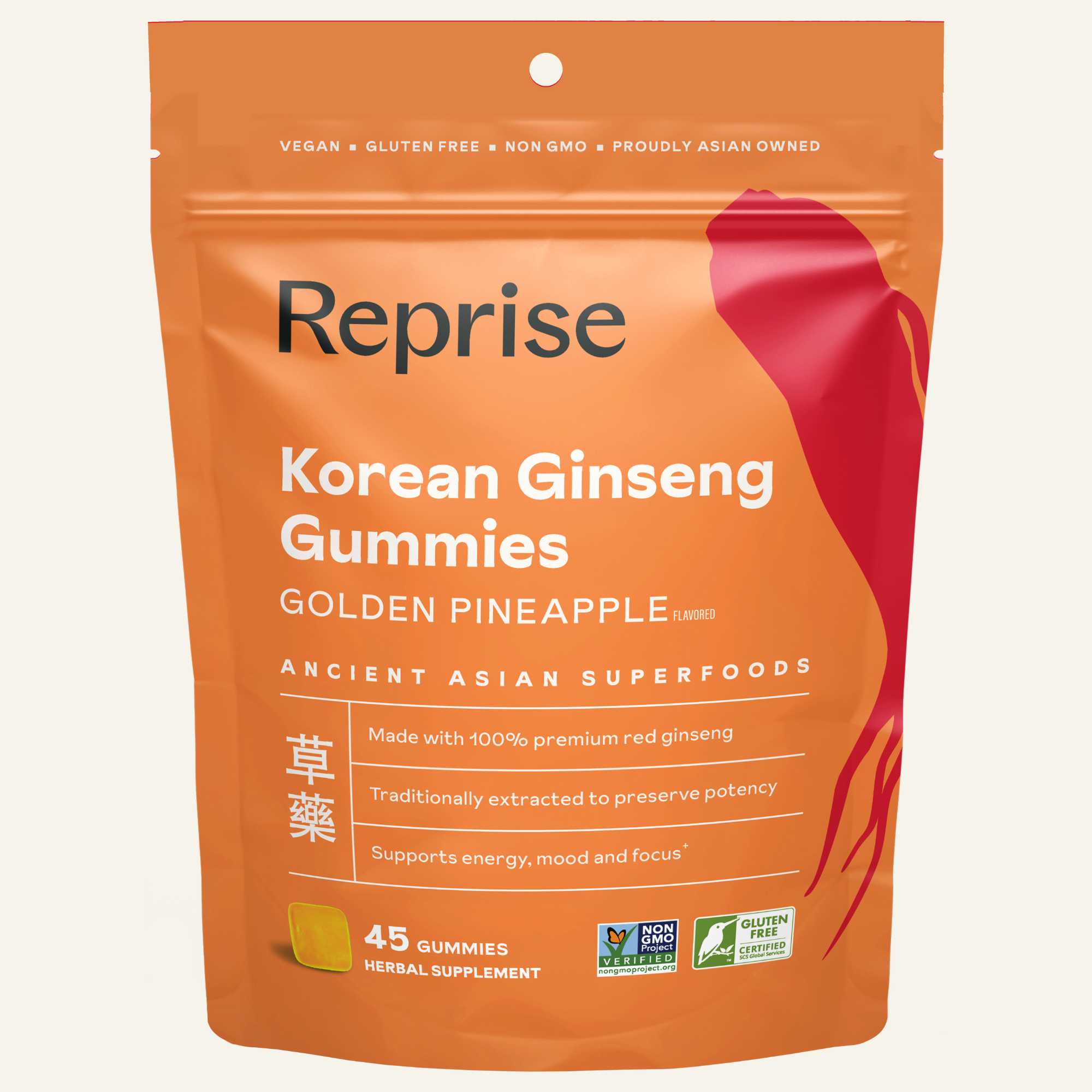 Korean Ginseng Gummies - Reprise Health